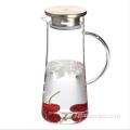 Mouthblown High Borosilicate Glass Water Pitcher